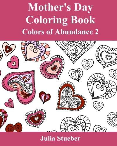 Mother's Day Adult Coloring Book